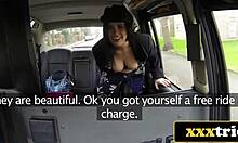 Британский таксист соблазняет зрелую испанку в домашнем видео