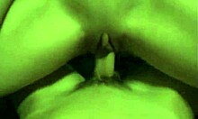 Young girlfriend's underwear-clad oral pleasure in a forbidden home video