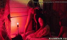 Sexo árabe na webcam com adolescente egípcia e prostituta