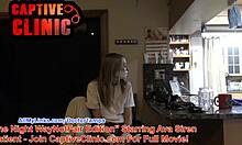 Bekijk de volledige film waarin Ava Siren wordt vastgebonden en speelt met vreemden in de nacht - achter de schermen