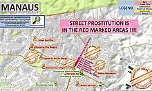 Brazylijskie dziewczyny uprawiają seks grupowy na ulicy