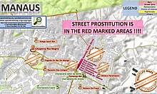 Gruppesex med brasilianske piger på gaden