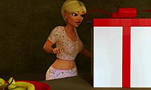 Animirani 3D Hentai seks sa futanari i monstruoznim kurcem shemale-a