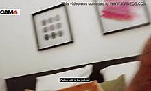 Todelliset amatööri-lesbot likaantuvat kameran edessä